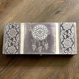 Handcrafted Dreamcatcher Embossed Aluminum Oxidized Jewelry Box